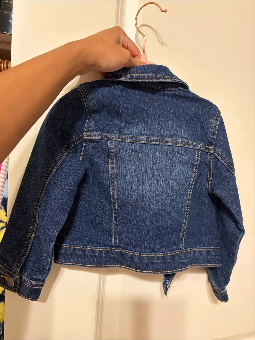The Children's Place Dark Blue Denim Jean Jacket